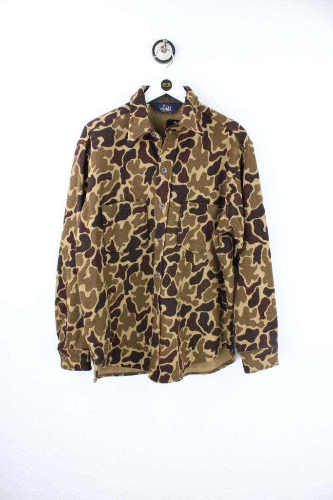 Vintage Woolrich Camouflage Flannel Jacket ( M ) - ramanujanitsez