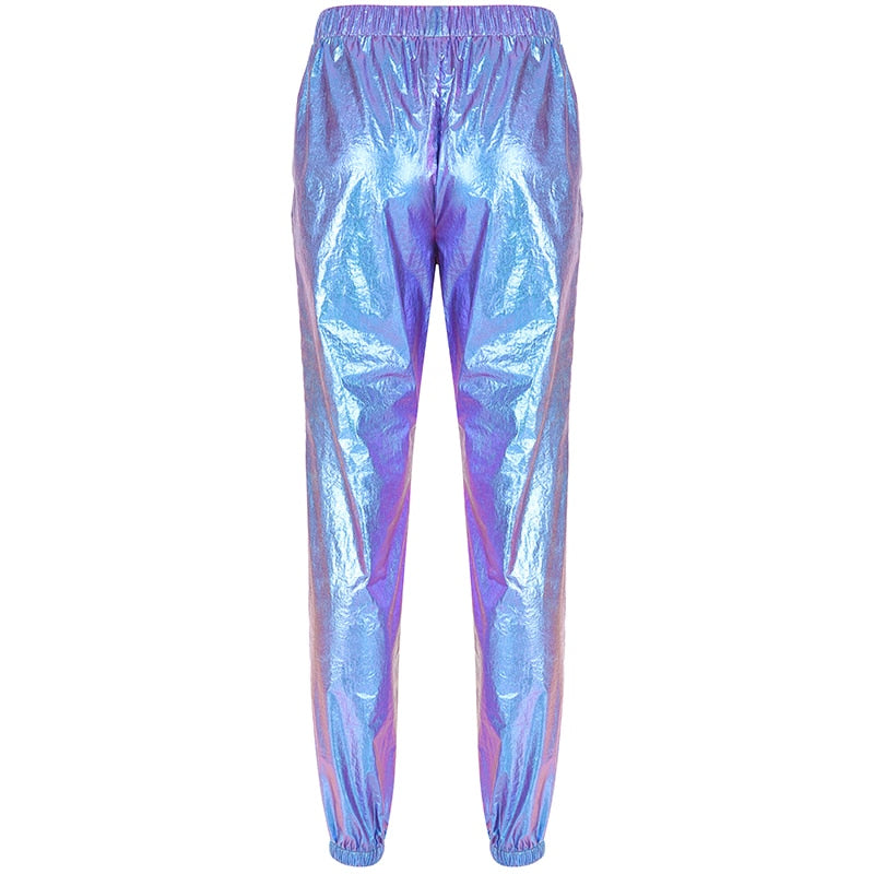 holographic sweatpants