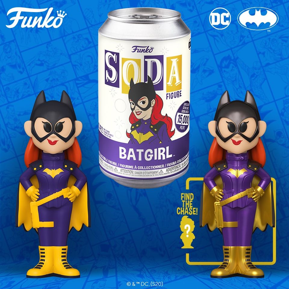 送料無料（一部地域を除く） FUNKO SODA ソーダ缶 BATGIRL aob.adv.br