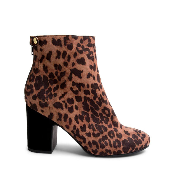 steve madden leopard booties