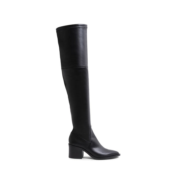 steve madden tall black boots