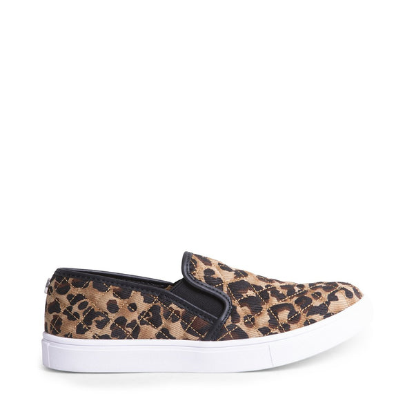 steve madden leopard slip on sneakers