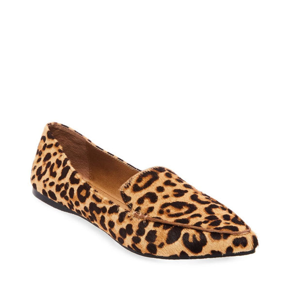 steve madden featherl leopard flats