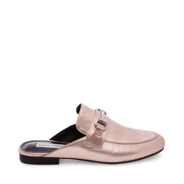 steve madden rose gold slides