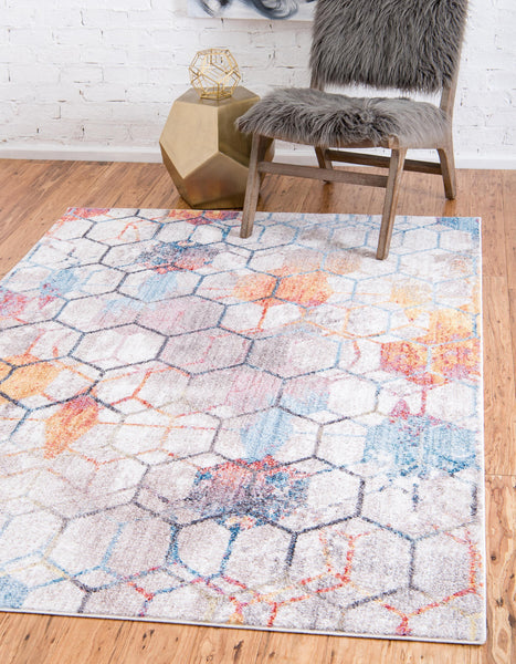 Hexagon Pattern Rug