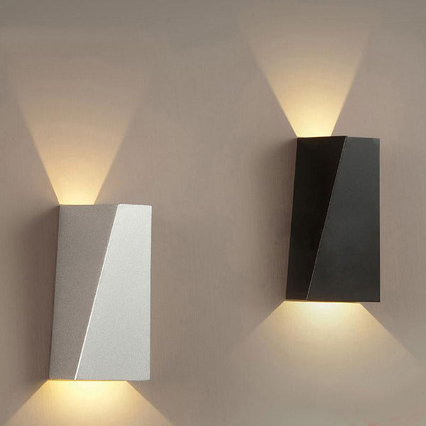 modern geometric wall lamp