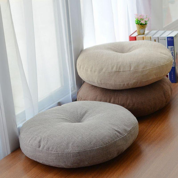 round floor pillow