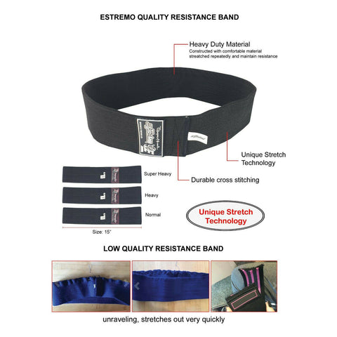 Hip Exercise Resistance Bands, Item Specification - Estremo Fitness