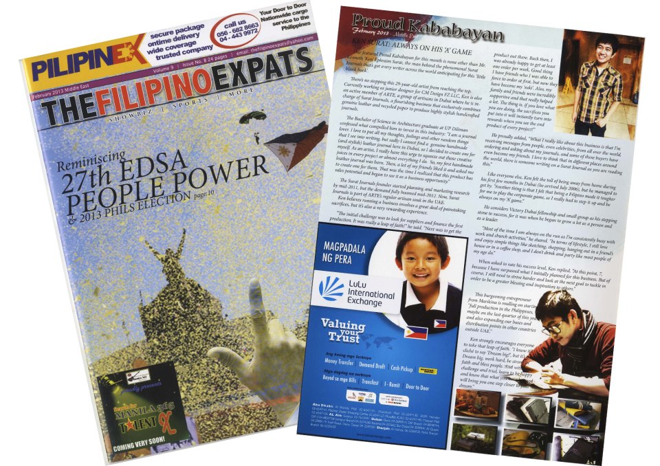 The Filipino Expats Surat Journals Dubau UAE