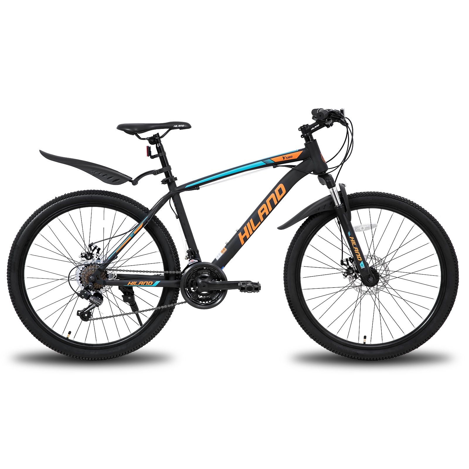 RU EU US Free Shipping Hiland 3 Color 21 Speeds 26/27.5 Inches Steel Frame Suspension fork Disc Brake Mountain Bike MTB Shimano