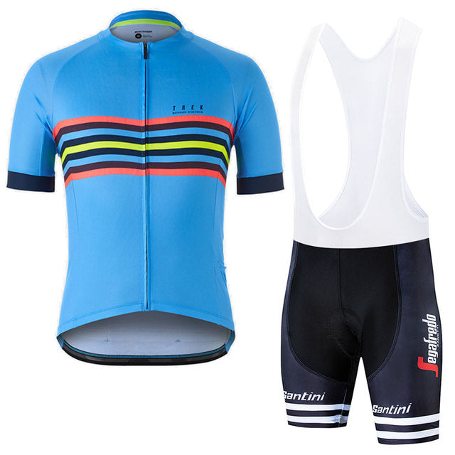 New TREK Cycling Jersey Set 2022 Breathable Bicycle Clothing ciclismo Clothes Summer Man Short Sleeve Sports Cycling kit camisas