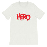 "Hero" Short-Sleeve Unisex T-Shirt design by Hero. - shop.designhero