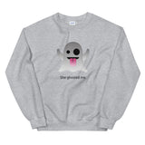"She Ghosted Me" Unisex Emoji Sweatshirt - shop.designhero