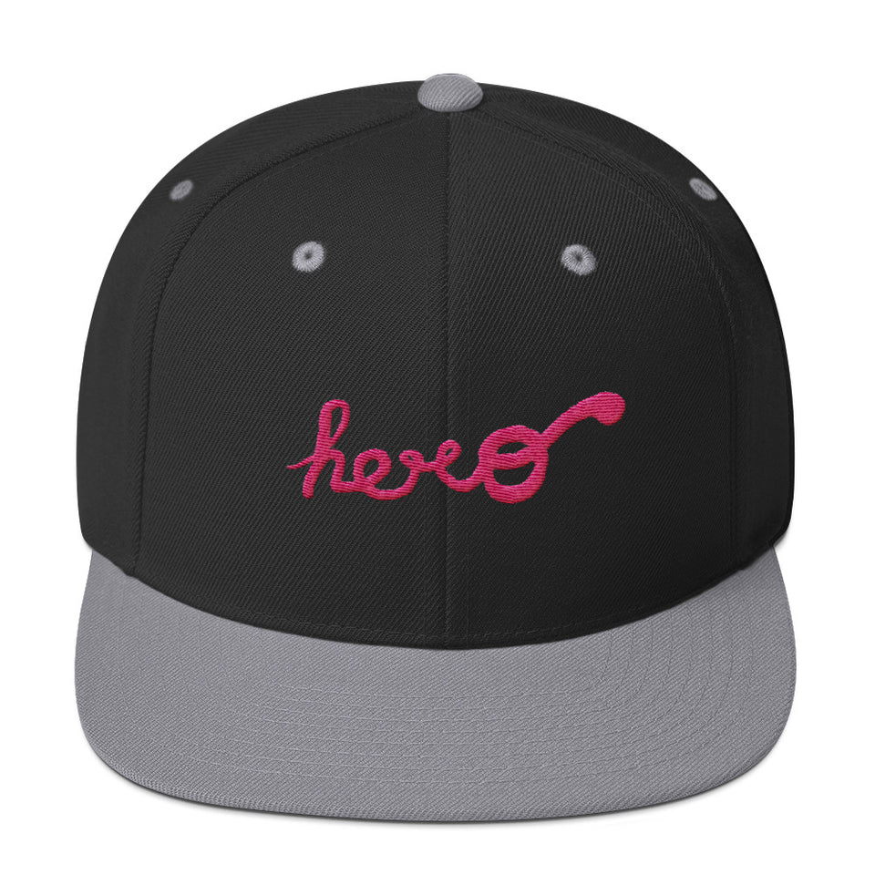 "Hero" Snapback Hat design by Hero. - shop.designhero