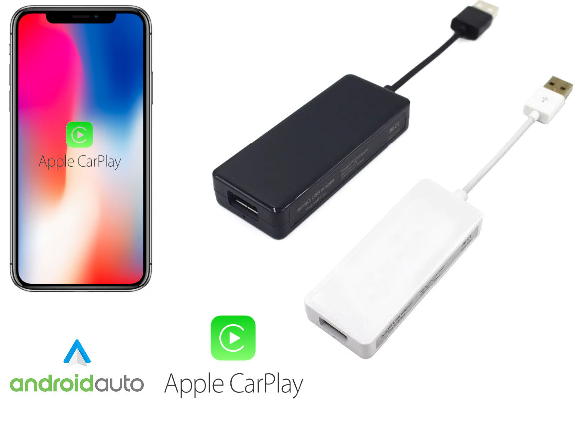 connecteur décran de Voiture pour Lecteur de Navigation Automatique Android pour Voiture Compatible avec iOS et téléphone Android Clé USB Carplay 