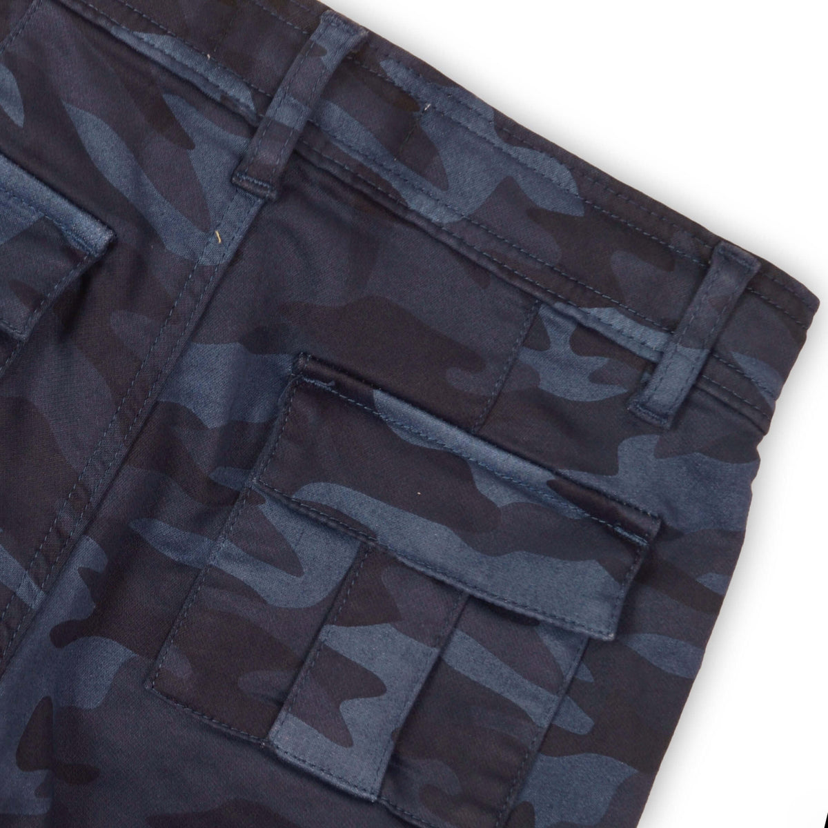 boys blue camo pants