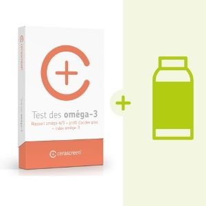 Prevention carence oméga 3 - Kit Test et complement