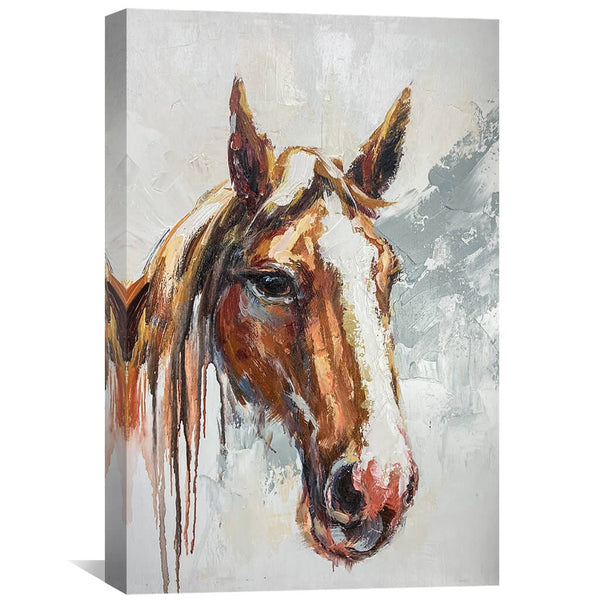 horse oil paintings on canvas