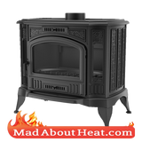 KKWJ 13kW Free Standing Back Boiler Multi Fuel Stove Air Water Heater