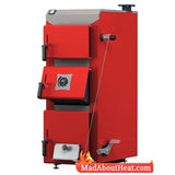 DWB manual coal log burners boilers for central heating and hot water Defro kotly madaboutheat