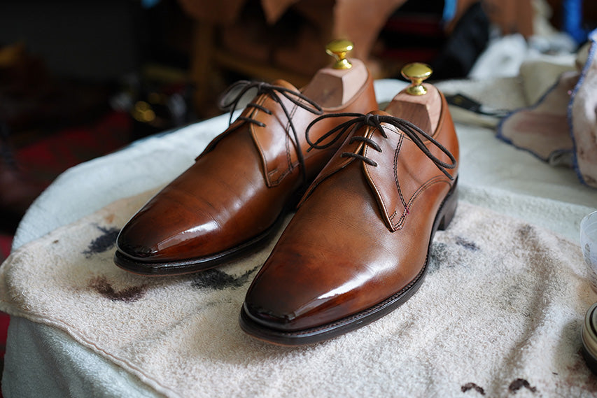 Barker Blog | Shining your Barker Shoes 