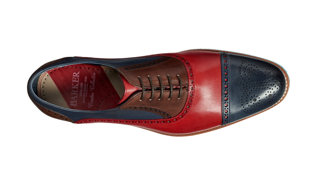 red barker shoes