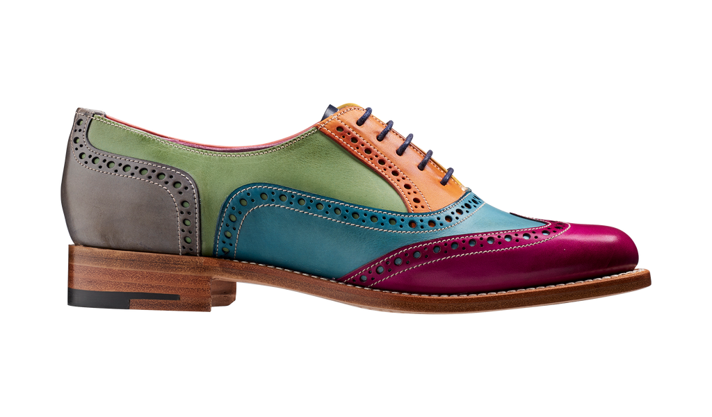 coloured brogues ladies