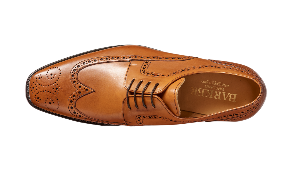 Larry - Cedar Calf | Mens Derby Shoes 