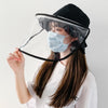 Chapeau avec visière de protection