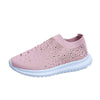 Chaussures slip-on à strass