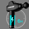 Pistolet de massage 24V nouvelle génération et ses 4 embouts pour détendre les muscles