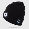 Bonnet connecté sans fil bluetooth à LED frontale