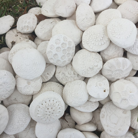 Pebble Stone Art Texture Ceramics