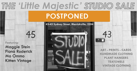 Marrickville Open Studio Event Cancelled