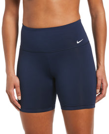  Nike Swim Women's Essential 6" Kick Shorts Midnight Navy