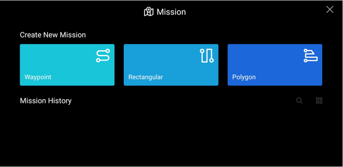 Autel EVO II Mission Planner Screen