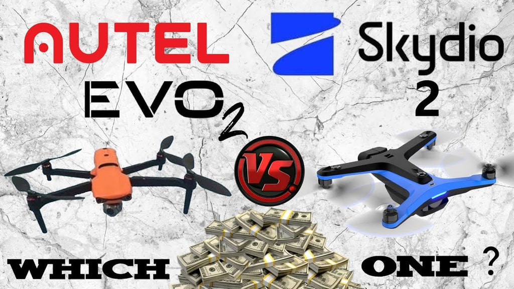 Autel evo ii drone vs Skydio 2 drone