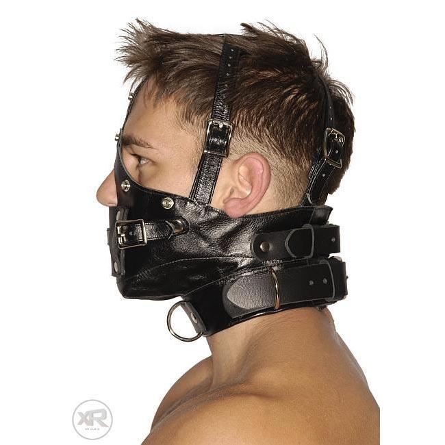 Strict Leather Premium Muzzle With Blindfold And Gag Store