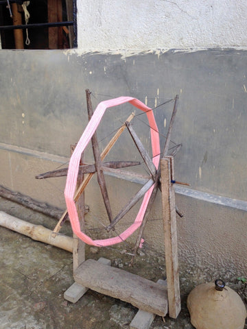 pink charkha