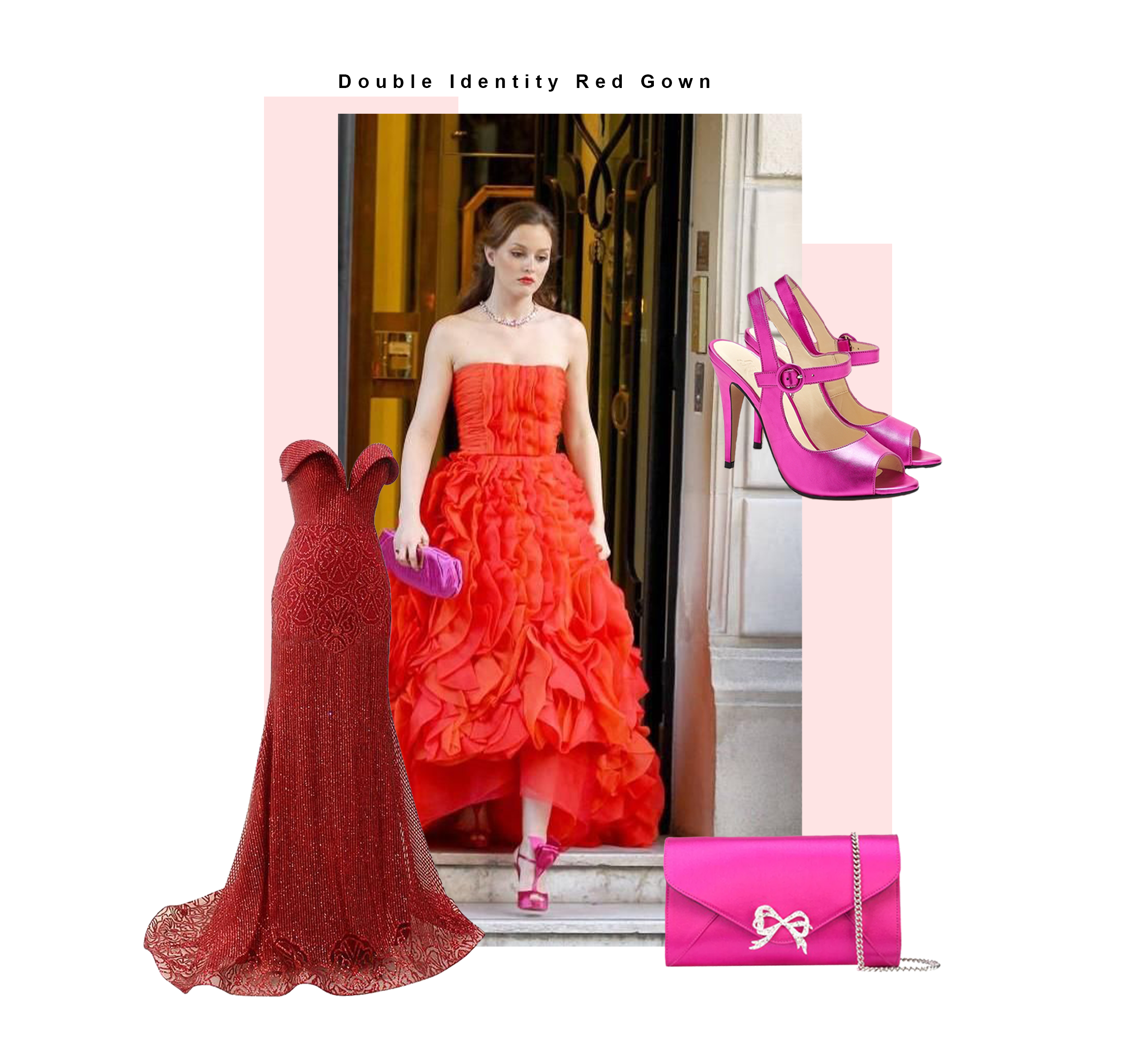 Blair Waldorf trägt in Staffel 4 ein rotes Kleid für ihren Prinzen