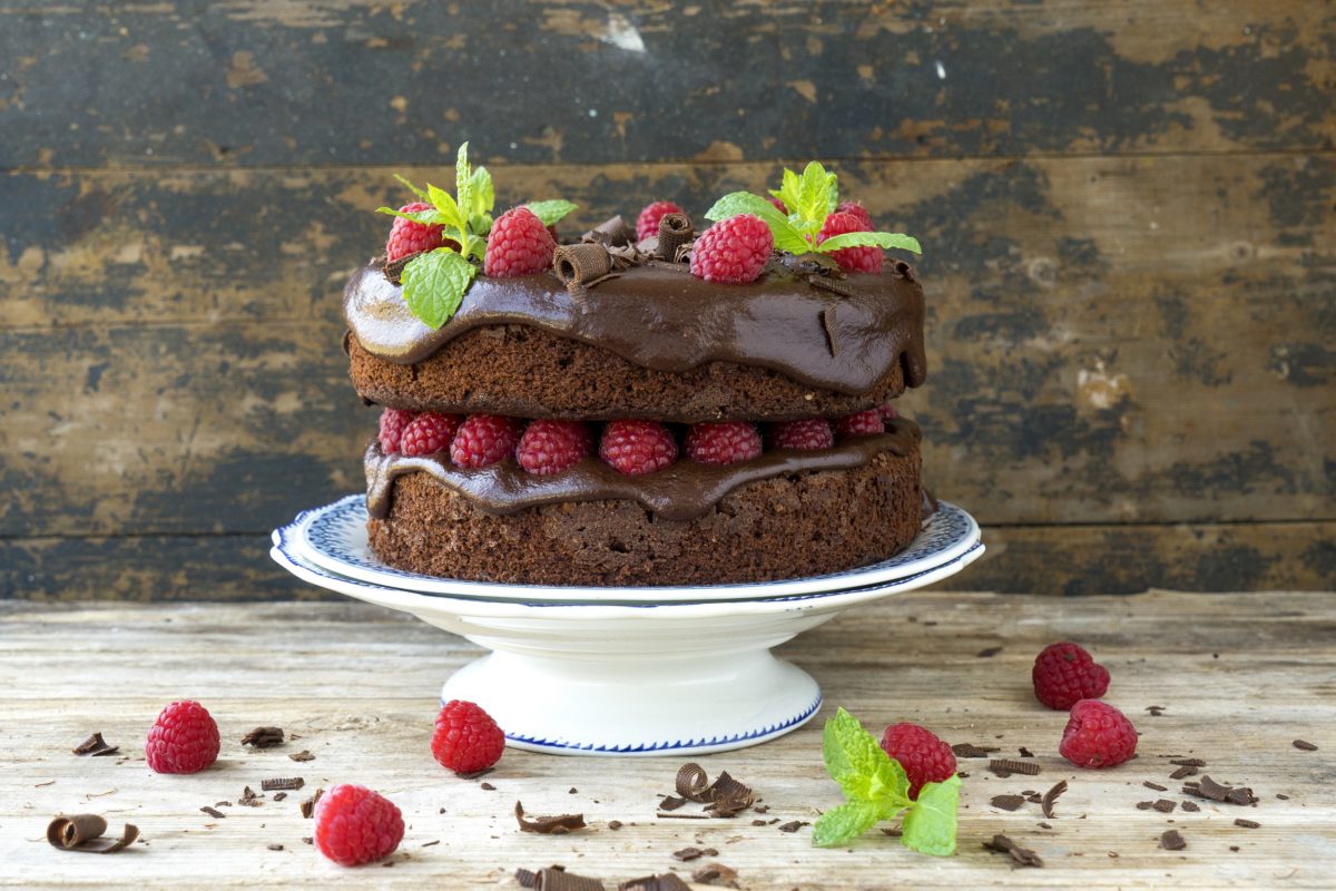 Veganuary offers a lot of vegan recipes like this chocolate cake