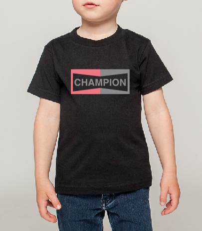 black champion shirt kids