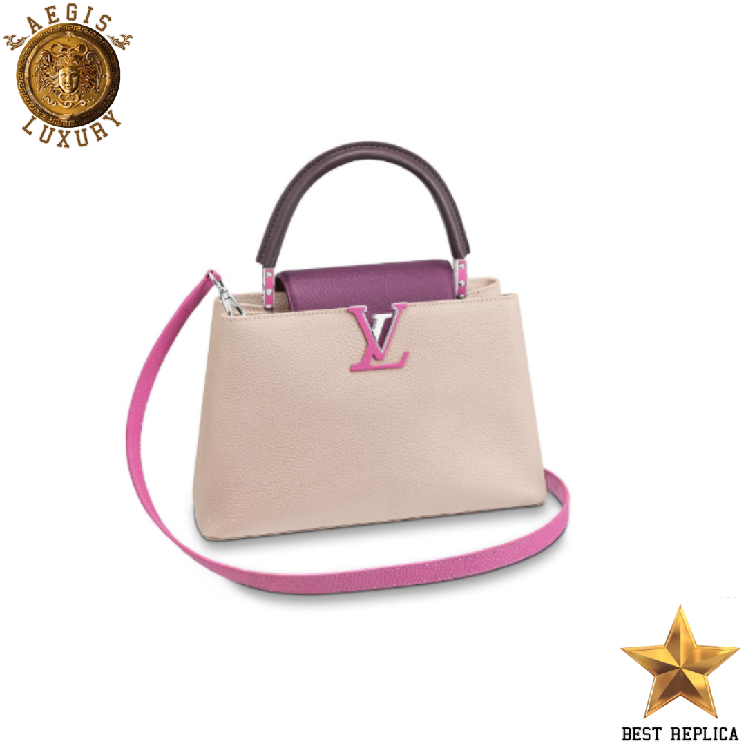 Louis Vuitton Capucines Pm Iris Amethyste Bag New Season #3490 – Aegis Luxury