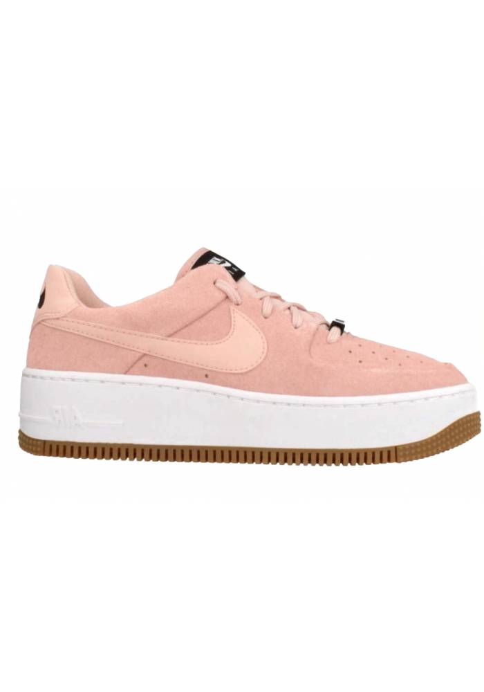 nike air force plataforma rosas