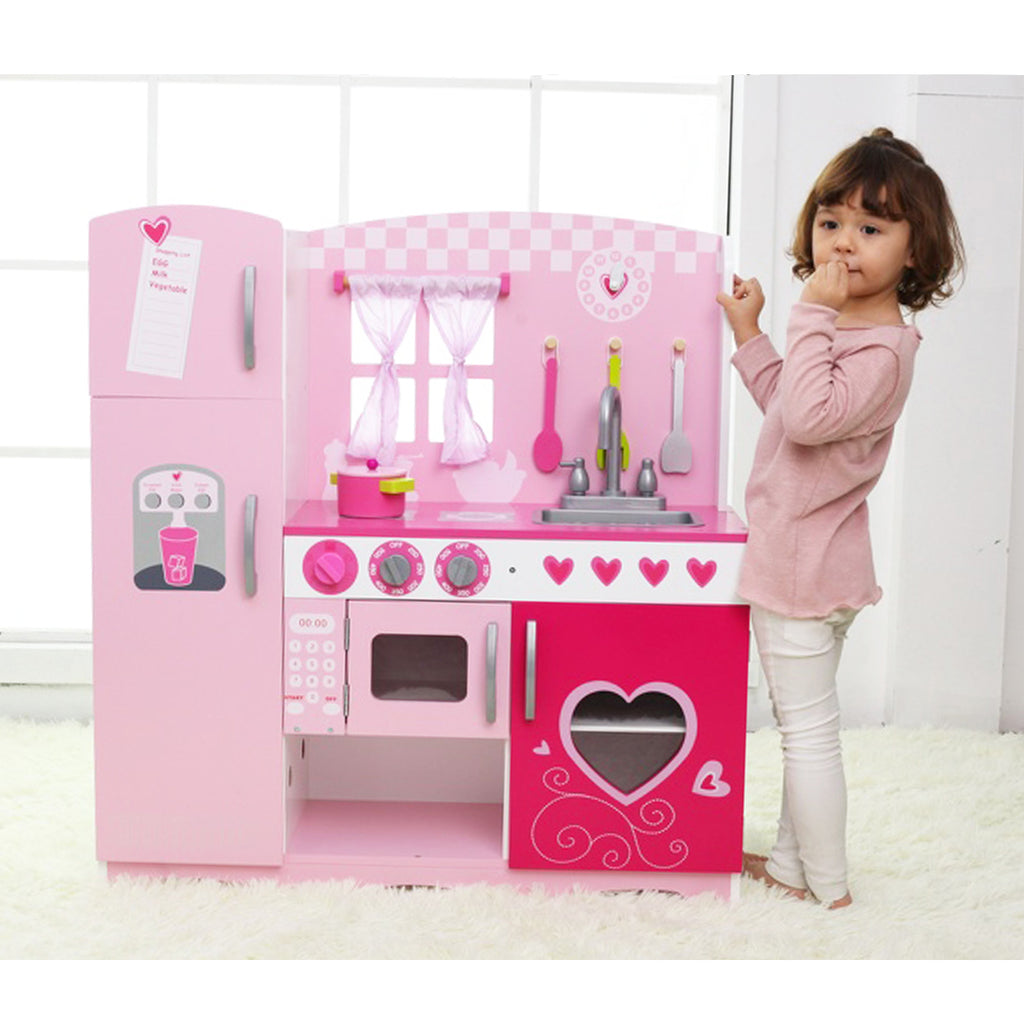 pink childrens kitchen