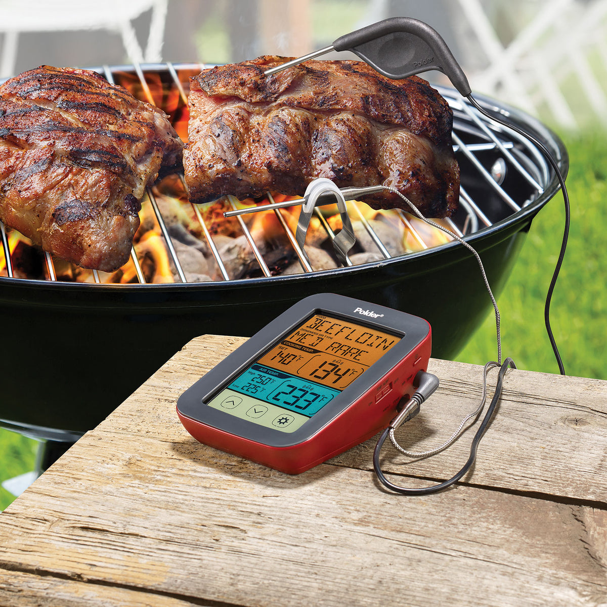 Digital BBQ / Smoker Thermometer | Polder Products - life.style.solutions