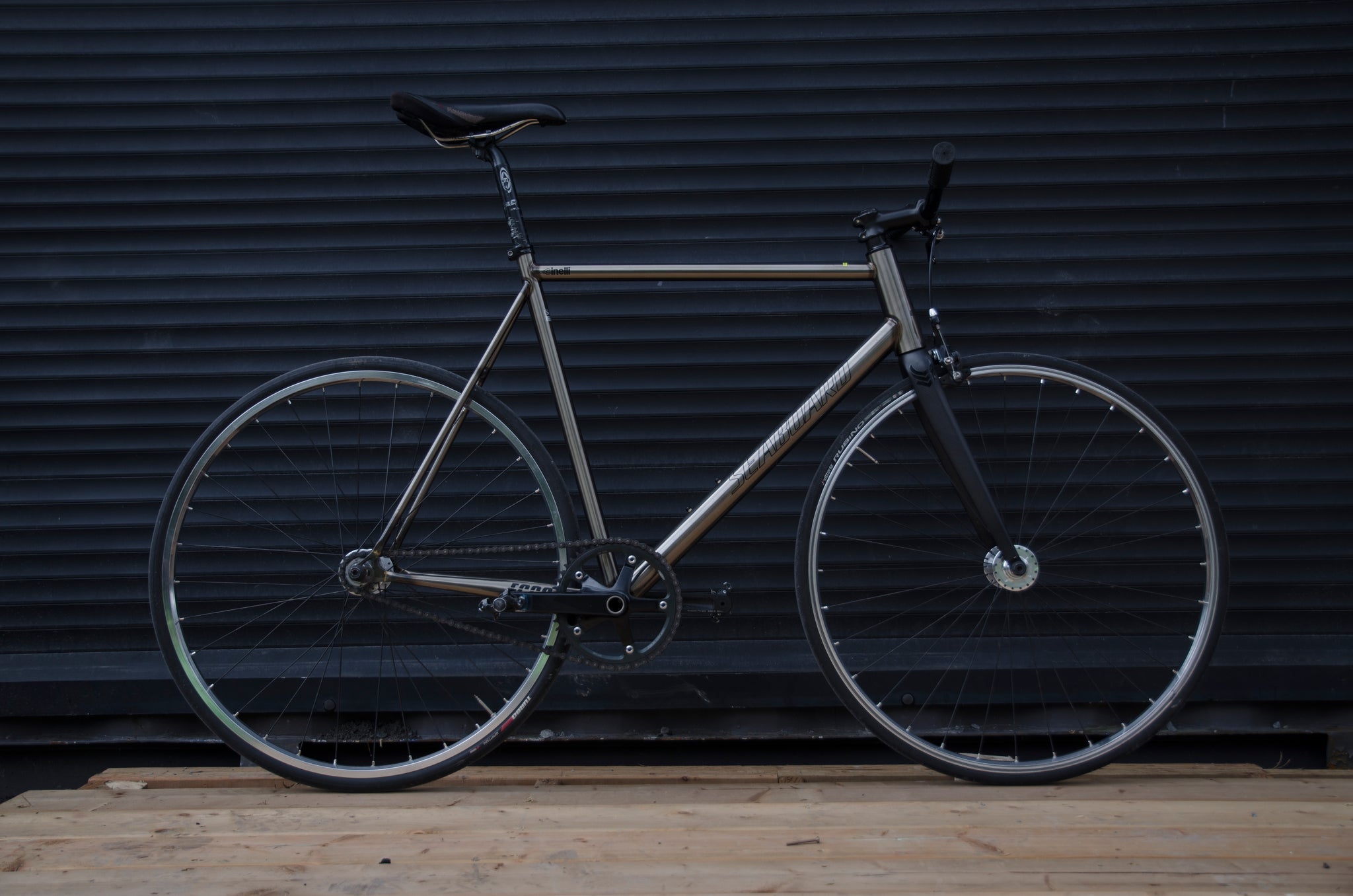 custom fixed gear bicycle build