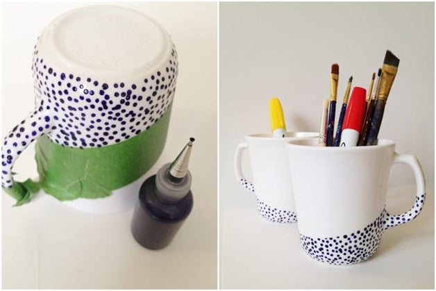 painting mugs-painted cups-how to paint a mug-painting cups