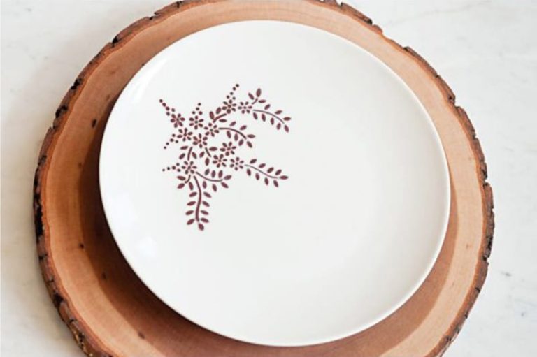 diy plate painting-painting on plate -painting plates with acrylic paint