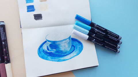 painting coffee cup